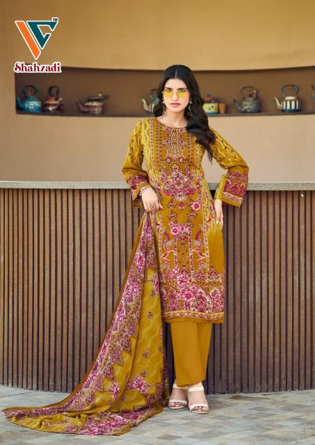 Vandana shahzadi vol-9 non catalogue dress material wholesale